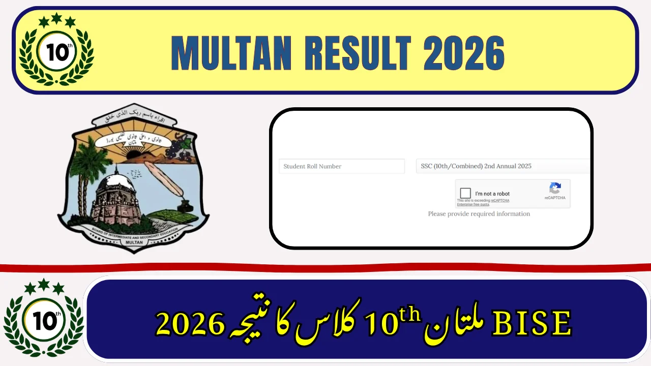 BISE Multan Matric Result
