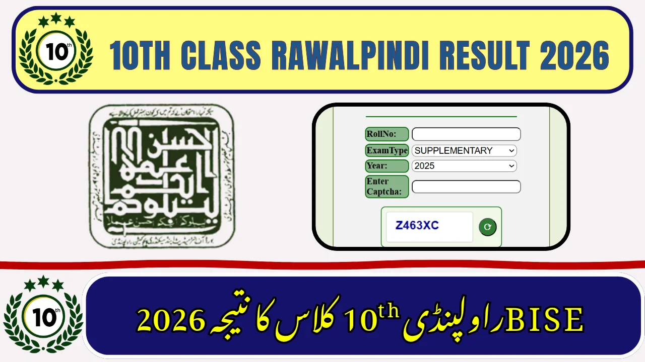BISE Rawalpindi Matric Result 2026 – Check by Roll Number, Name, SMS & Gazette