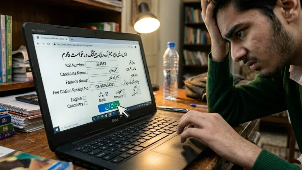 How to Apply for Matric Paper Rechecking