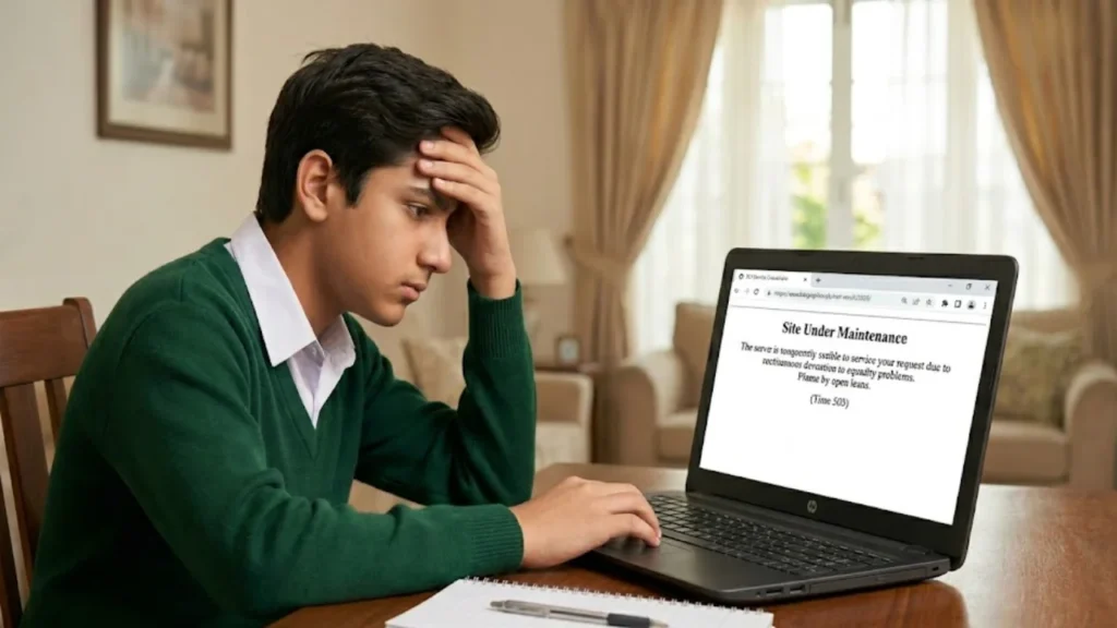 Result Website Not Working